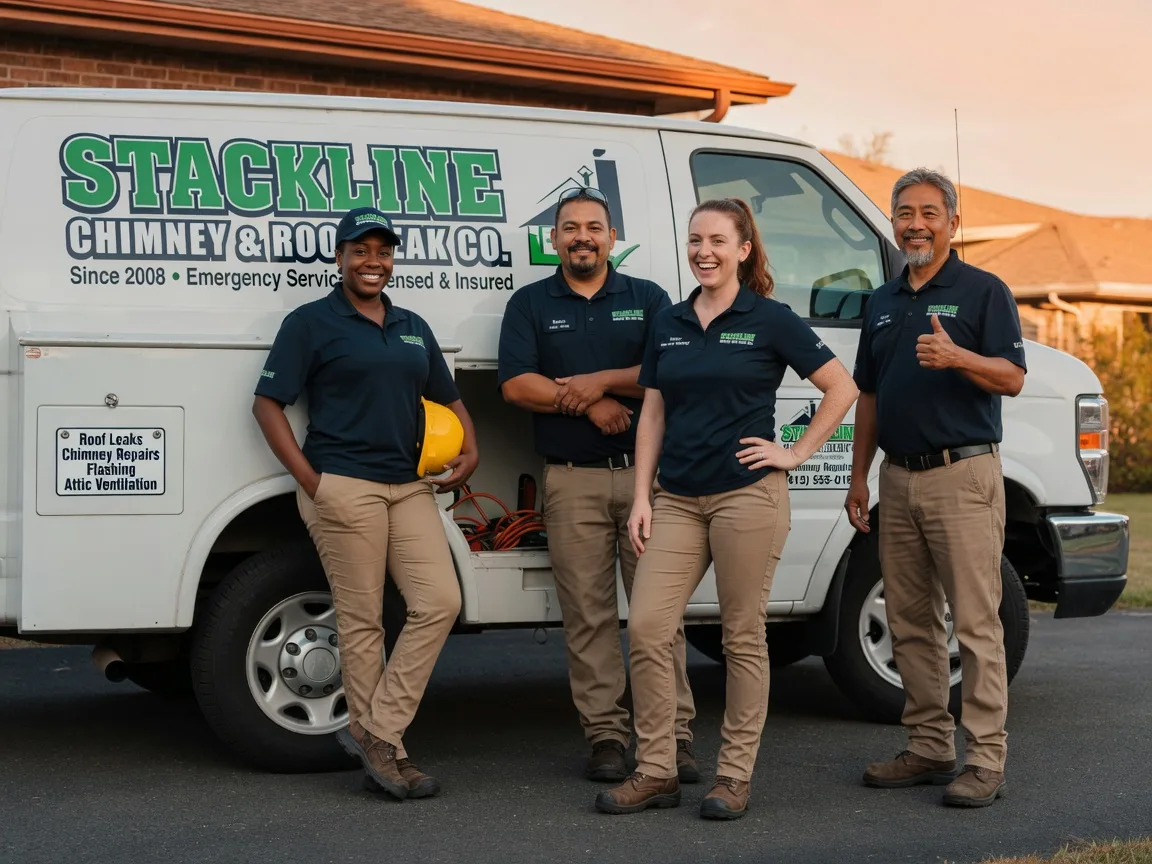 Chimney flashing repair company in Taft, TN